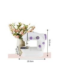 Resim Pratik Taşınabilir Elektrikli Veya Pilli Seyahat Tipi Hız Ayarlı Kademeli Dikiş Makinesi 4887 1 