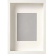 Resim Beyaz Çerçeve, Beyaz, 21X30 cm 