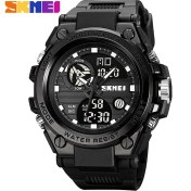 Resim Hanyang Siyah Saatler Erkekler Üst Marka Lüks Skmeı Askeri Ordu Erkekler Izle Su Geçirmez Spor Kol Saati Çift Ekran Izle Erkek Relogio Masculino (Yurt Dışından) 