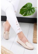 Resim Khayt Flora Casual Günlük Kadın Babet Ayakkabı Bej 