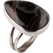 Resim Mineral Takı Agat El Işi Yüzük (15879434) 