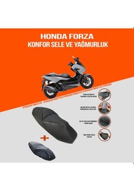 Resim Honda Forza 250 Konfor Sele Ve Yağmurluk Kılıf 