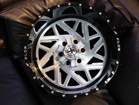 Resim R1 Wheels 20 inç 6*139.7 ET44 Parlak Siyah Jant Takımı (J-2047) 