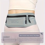 Resim Unisex Koşu Bel Paketi - 3 Cebi Olan Hafif Yansıtıcı Telefon Kılıfı, Gece ve Sabah Koşu, Yürüyüş, Spor Salonu İçin Ayarlanabilir Görünmez Fitness Kemeri Çantası - Erkekler ve Kadınlar İçin Dayanıklı Unisex Tasarım, Koşu Aksesuarı, Şık Spor Görünümlü, Güvenli Fermuar Kapanışı 
