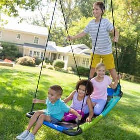 Resim Gondol Renkli Çocuk Salıncağı 