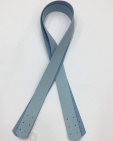 Resim Dikmeli Spor Sap / Çanta Sapı / Deri Dikmeli Sap 70 Cm Mavi MAvi 