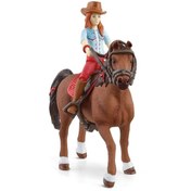Resim Schleich Hannah ve Cayenne 42539 