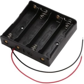 Resim Elektronikport 18650 Pil Yatağı Dörtlü Lityum Ion Pil Yuvası - 4 Kanal 