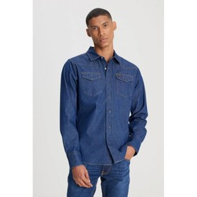 Resim Lee Regular Fit Erkek Jean Gömlek (L241513XT) 