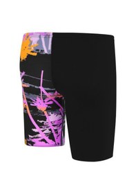 Resim Speedo Allover Dijital Jammer Çocuk Yüzücü Mayosu Çok Renkli 