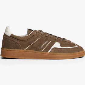 Resim Tommy Hilfiger Kadın The Greenwich Edge Süet Kahverengi Sneaker En0en02838 Kahverengi 