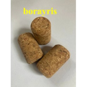 Resim Doğal Şarap Şişesi Mantarı 10'lu Set, Sağlıklı ve Şık Mantar Tıpa 