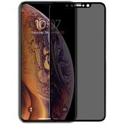 Resim Apple Iphone Xr Privacy 5d Gizlilik Filtreli Cam Ekran Koruyucu Siyah Microsonic