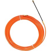Resim Guangdong Spirit 4mm 30 Metre Turuncu Kılavuz Cihazı Naylon Elektrik Kablosu Itme Elcikleri Kanalı Yılan Rodder Balık Bant Tel 