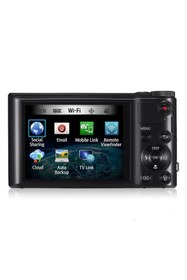 Resim Samsung Wb150f 14 Mp 3.0'lcd 18x Optik Wi-fi Dijital Fotoğraf Makinesi 