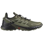 Resim Salomon Supercross 4 Erkek Outdoor Ayakkabı L47205100 27848 Olive Night/moss Gray/black Haki - Siyah 