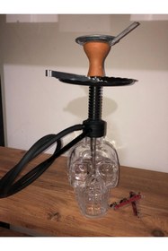 Resim TEM-ONLİNE Kuru Kafa Nargile Takımı [ Masa Üstü ) 