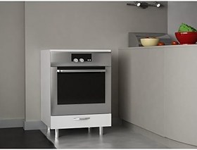 Resim Dekorister Sema Ankastre Fırın Dolabı Beyaz 