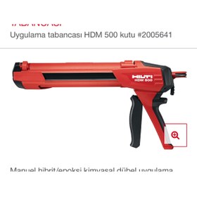 Resim Hilti hdm 500 kimtasal dübel tabancası 