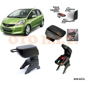 Resim Honda Jazz 09-13 Uyumlu Kol Dayama Ve Kolçak Sürgülü 