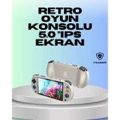 Resim Rgb Işıklı Joystickli El Tipi Oyun Cihazı 