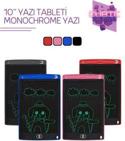 Resim Cubic Store Grafik Digital Çocuk Yazı Tahtası Çizim Tableti Lcd 10 Inc 