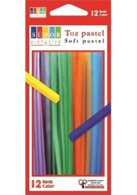 Resim Südor Toz Pastel Boya Soft 12 Renk 