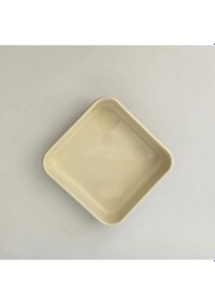 Resim Emaye Kare Fırın Tepsisi Kahve Kahverengi 