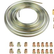 Resim Gateesat 28pcs Renkli 3/16 Bakır Kaplamalı Fren Hortumu Ve Bağlantı Seti 