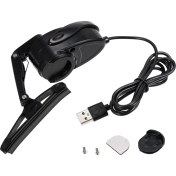 Resim Pshcooe Motosiklet Kask Silecek 2W Su Geçirmez USB Kask Cam Sileceği Mini Elektrikli Silecek Motosiklet Aksesuarları (Yurt Dışından) 
