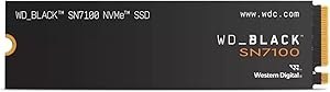 Resim Western Digital Black SN7100 M.2 2280 NVMe SSD 2 TB (7.250 MB/sn'ye kadar okuma 6.900 MB/sn'ye kadar yazma) - WDS200T4X0E 