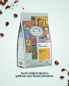 Resim Coach Coffee Filtre Kahve | Harmony Blend - 250 gr / Moka Pot 