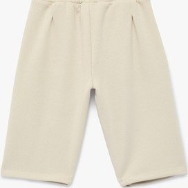 Resim Koton Beli Lastikli Cepli Şardonlu Oversize Eşofman Altı Bej 6smb40069tk Ekru 