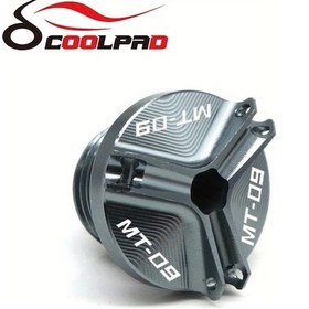 Resim Motion003 Yamaha Mt09 Mt-09 Tracer 900/gt 2014-2022 Titanyum Motor Yağ Kapak Kapağı Aksesuar 