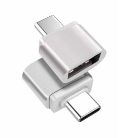 Resim LUX Apple Macbook Pro Air USB to Type-C OTG Dönüştürücü Çevirici 
