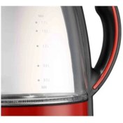 Resim Vestel V-Brunch 2000 Kırmızı Cam Emniyetli Su Isıtıcı Kettle 