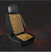 Resim Willowhaven Siyah Araç Koltuğu Isıtma Yastığı, Soğuk Havalar İçin Hızlı Isınma, Tüm Araçlara Uyumlu 