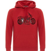 Resim Routefield Erkek Sweatshirt Horst Bordo 