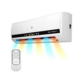 Resim Simtech KM-1717 Uzaktan Kumandalı Soğutucu ve Seramik Isıtıcı 