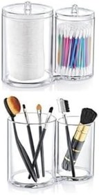 Resim Bi' Nest Ikiz Kutular Pamukluk Makyaj Malzemeleri Düzenleyici Ak-730 