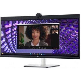 Resim Dell P3424WEB 34" 8 MS 60 HZ DP Kavisli Video Konferans Monitörü 