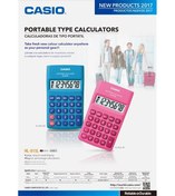 Resim Casio HL-815L-PK 8 Hane Pembe Cep Tipi Hesap Makinesi 
