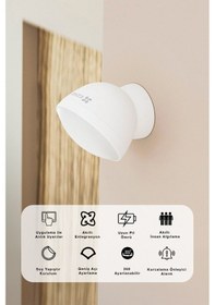 Resim T1c Pır Hareket Sensörü Cr2450 Pil 7 M Algılama Zigbee3.0 Fynix Teknoloji 