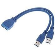 Resim Ti-Mesh Usb 3.0 20Pin M / 2A M - 25Cm 