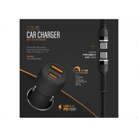 Resim BONJUX Samsung Galaxy A8 Star (a9 Star) Araç Şarj Seti Tyep-c Çıkışlı 18w 