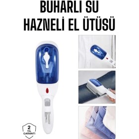 Resim Yeni Nesil Taşınabilir Su Hazneli Buharlı El Ütüsü 