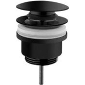 Resim Vitra Origin Basmalı Lavabo Süzgeci A4514936wtc Evrensel - Yuvarlak - Mat Siyah 