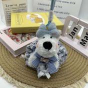 Resim Baijiafu2 Yeni 1 Adet Karikatür Çanta Çekicilik Anahtarlık Sevimli Iyi Şanslar Hediye Peluş Oyuncaklar Bebekler (Yurt Dışından) 