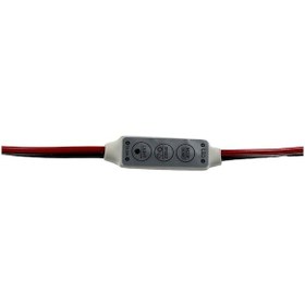 Resim 5-24 Volt 3 Tuşlu Mini Dimmer Flaşör Led Animasyon Devresi 1 Adet 
