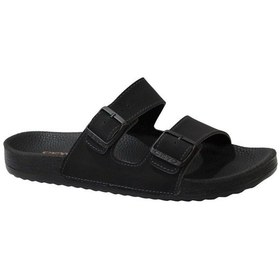 Resim Ceyo Bahama-10 Siyah Ortapedik Erkek Terlik & Sandalet 001 